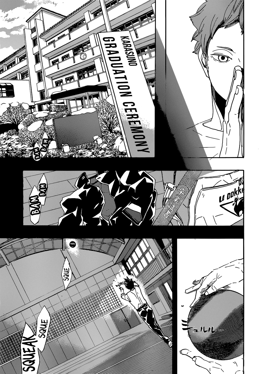Haikyuu!!, Chapter 370 image 17